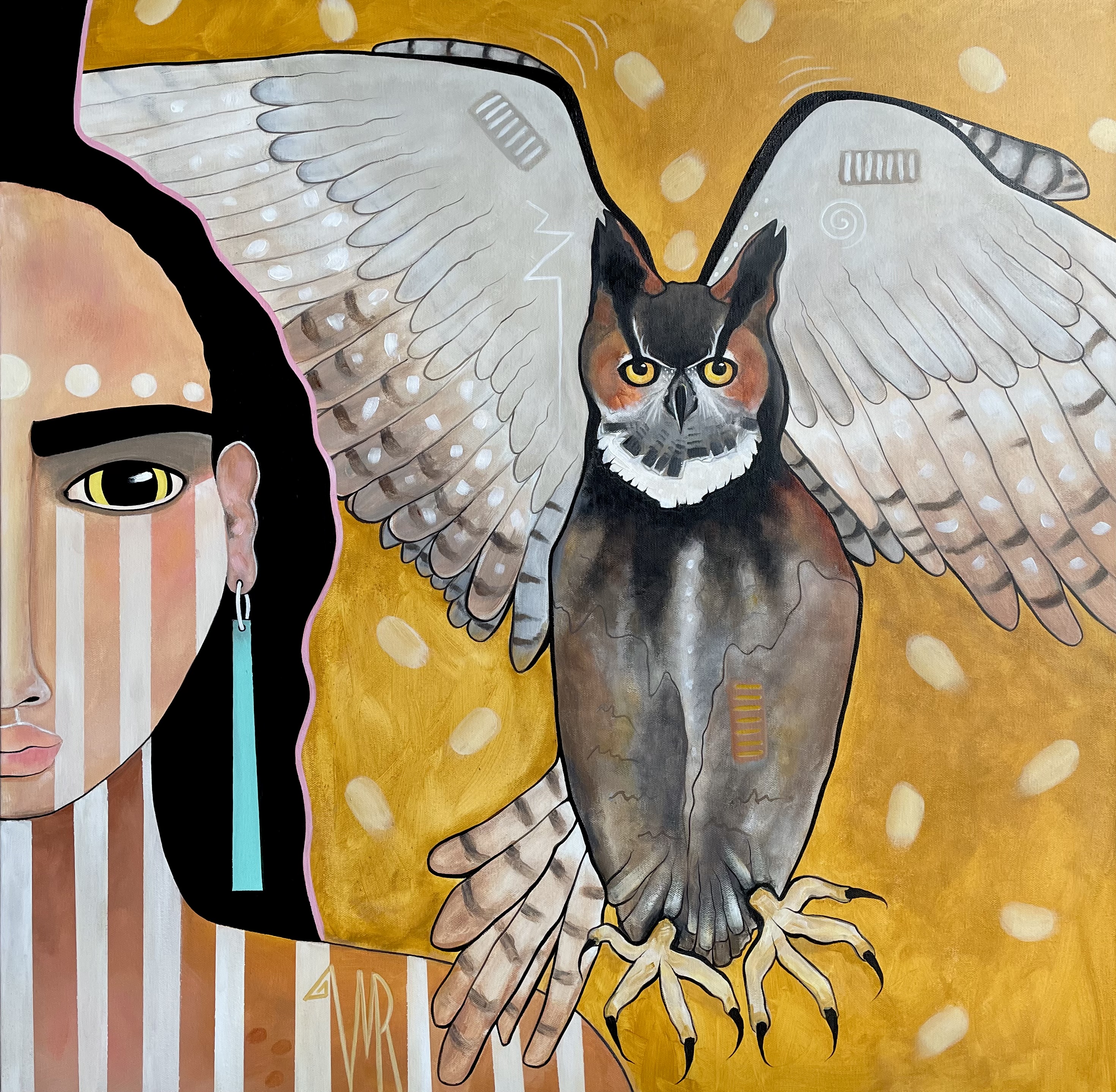 CHANGING WOMAN Speaks to Owl by VMR